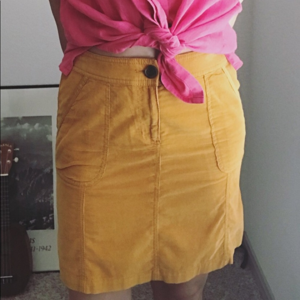 Caslon Corduroy Mini Skirt